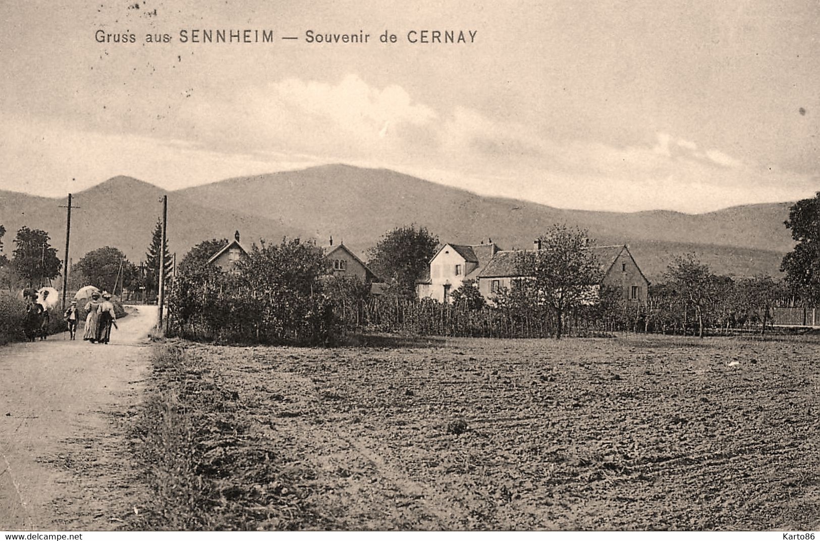 Gruss Aus Sennheim * Souvenir De Cernay - Cernay