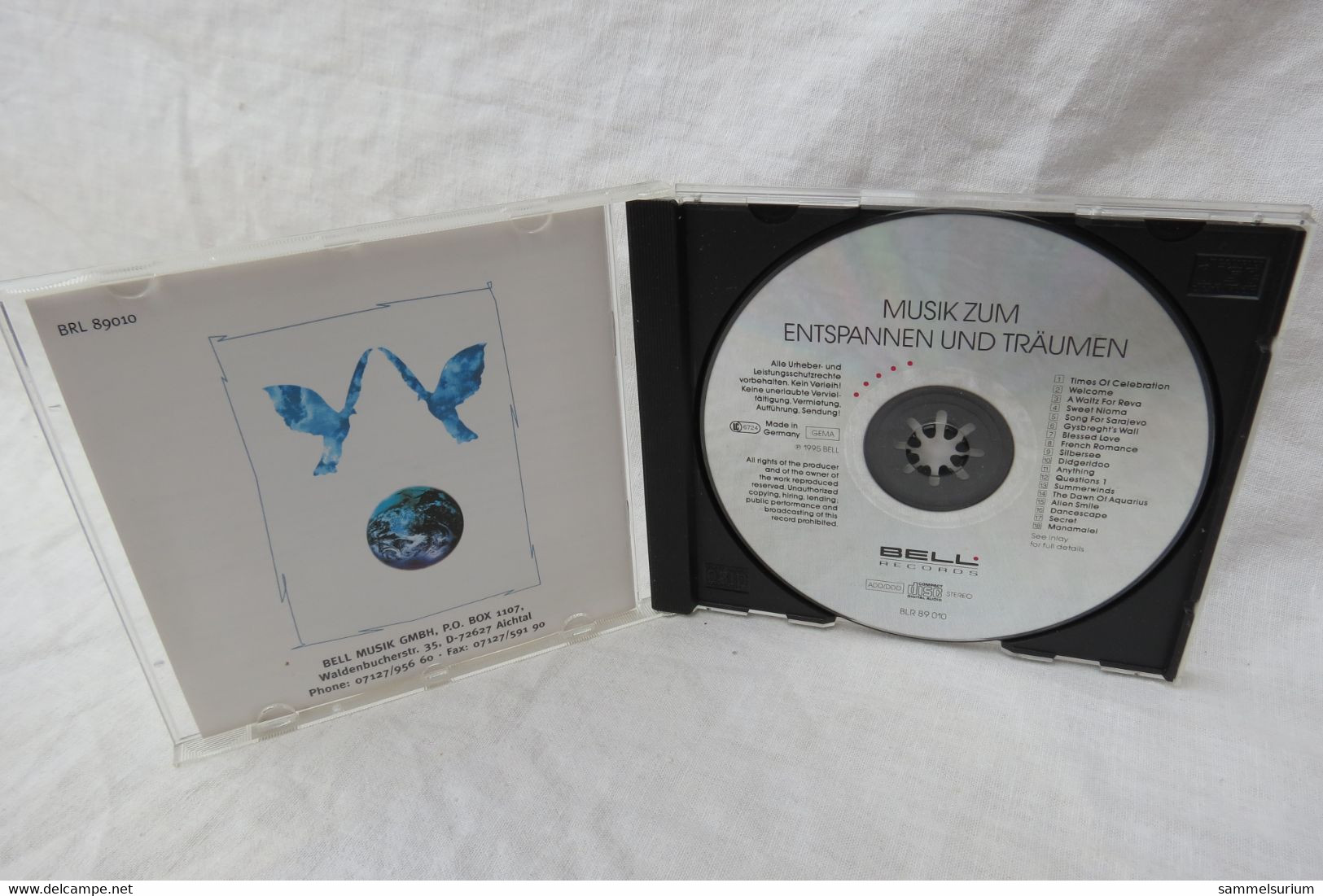 CD "Musik Zum Entspannen Und Träumen" Limited Edition - Editions Limitées