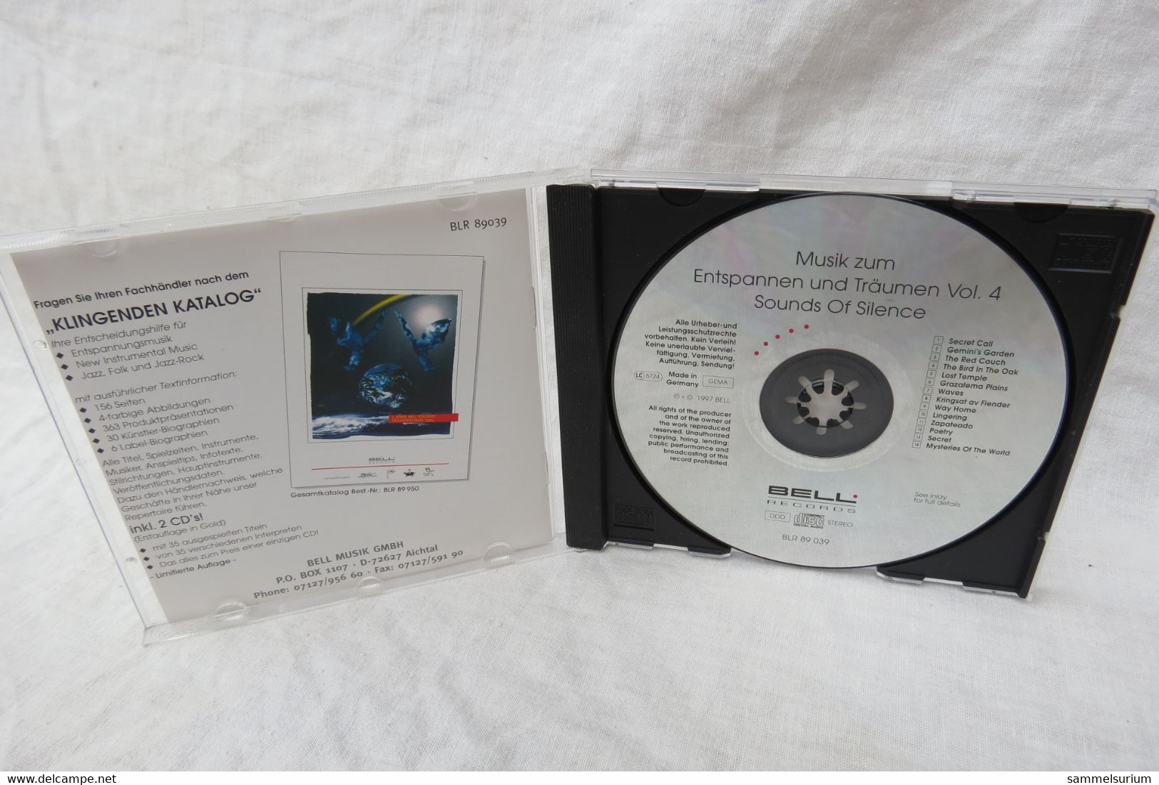 CD "Musik Zum Entspannen Und Träumen" Limited Edition Vol. 4 - Limitierte Auflagen