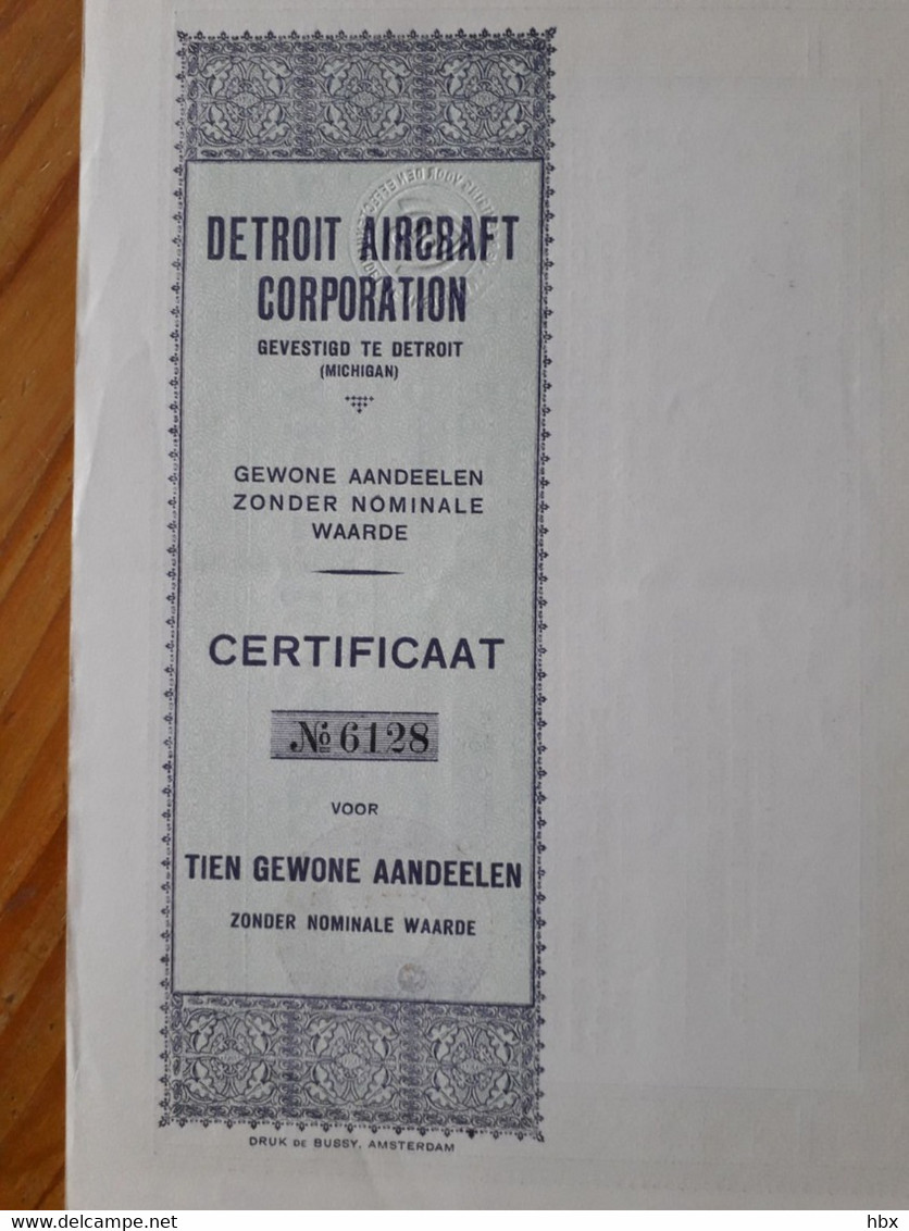 Detroit Aircraft Corporation - 1931 - Aviation