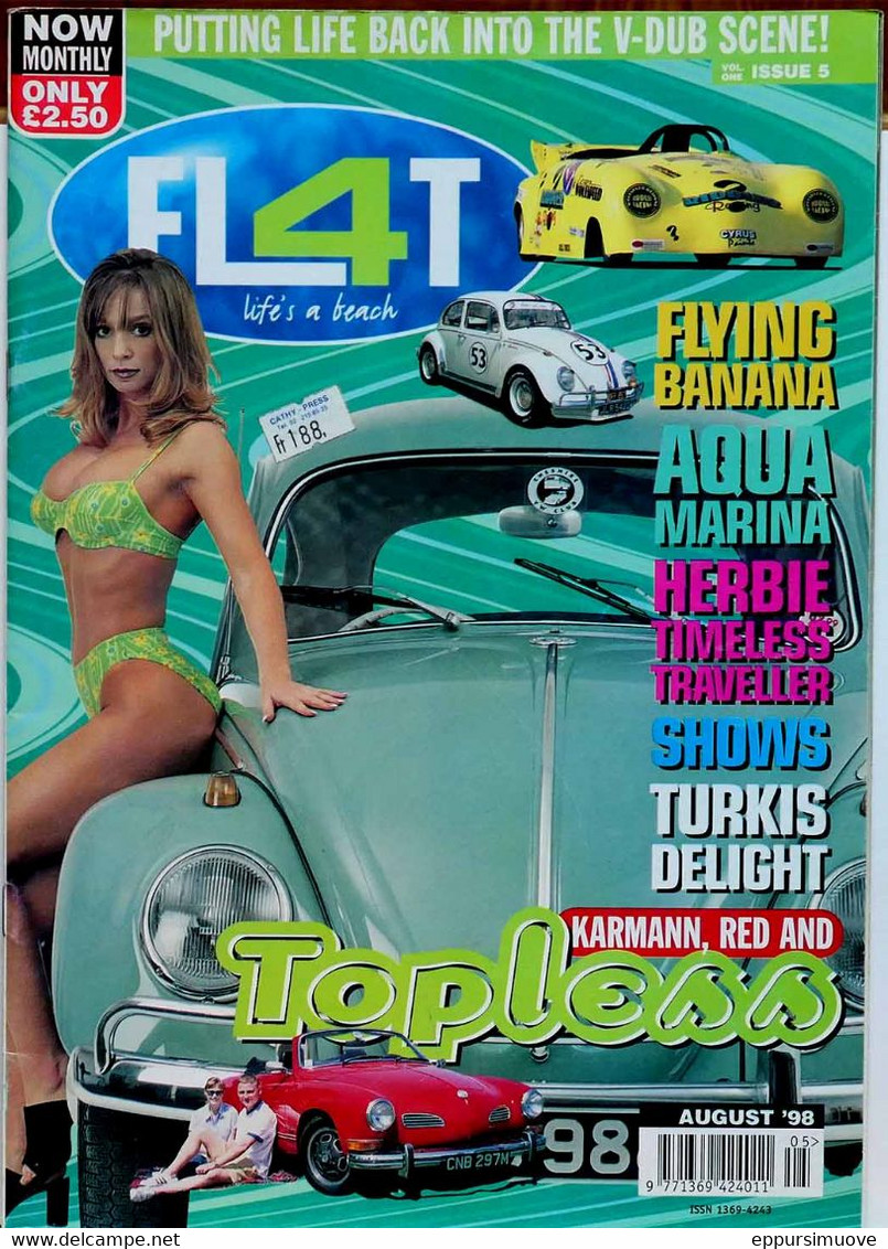 FL4T N°5 - 1998 - VOLKSWAGEN - KARMANN GHIA - Transportation