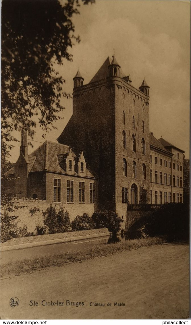 Sint Kruis Brugge - Ste Croix Lez Bruges // Chateau De Maele (kasteel Fam. Gilles De Pelichy, Op Adreszijde 1948m - Brugge