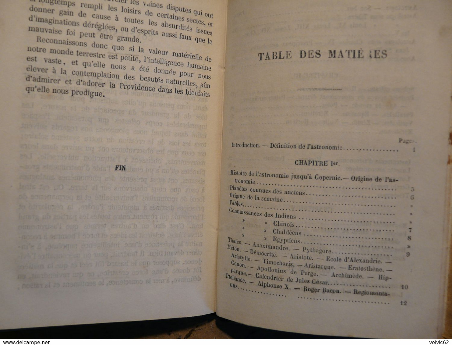 Astronomie Vulgarisée 1869 à L'usage Des écoles Et Des Campagnes Boillot Paul Dupont éditeur - Astronomie