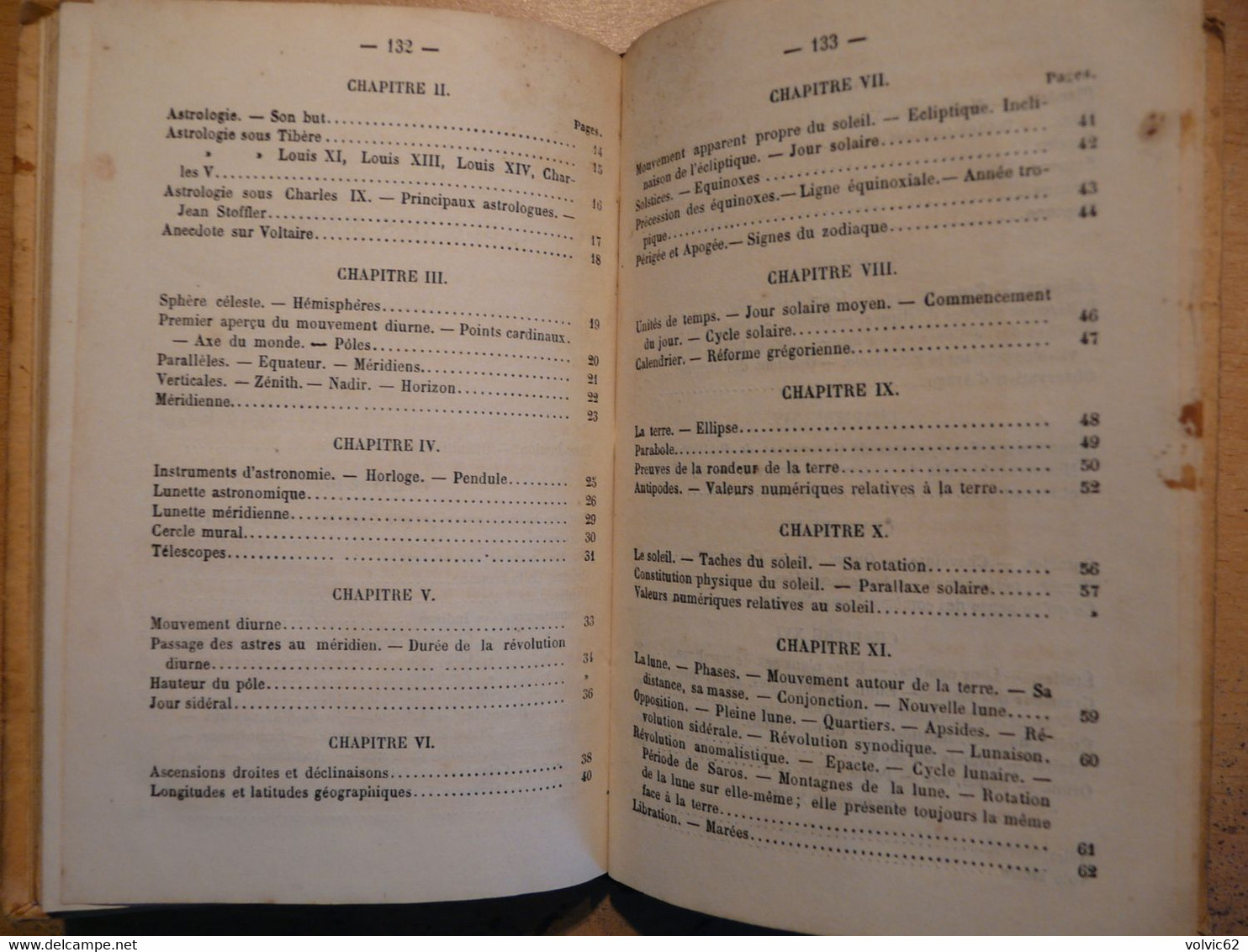 Astronomie Vulgarisée 1869 à L'usage Des écoles Et Des Campagnes Boillot Paul Dupont éditeur - Astronomie