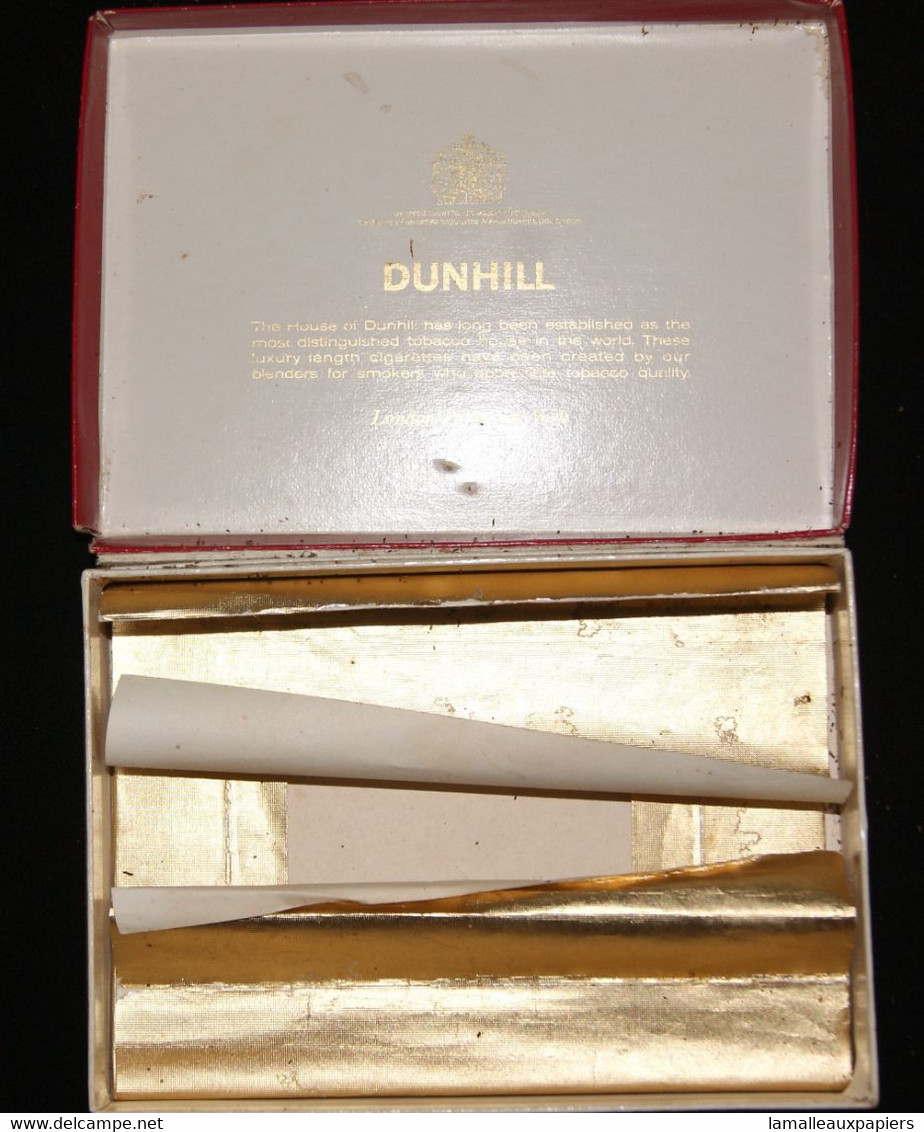 Boite Cigarettes DUNHILL Rouge (vide) - Werbeartikel