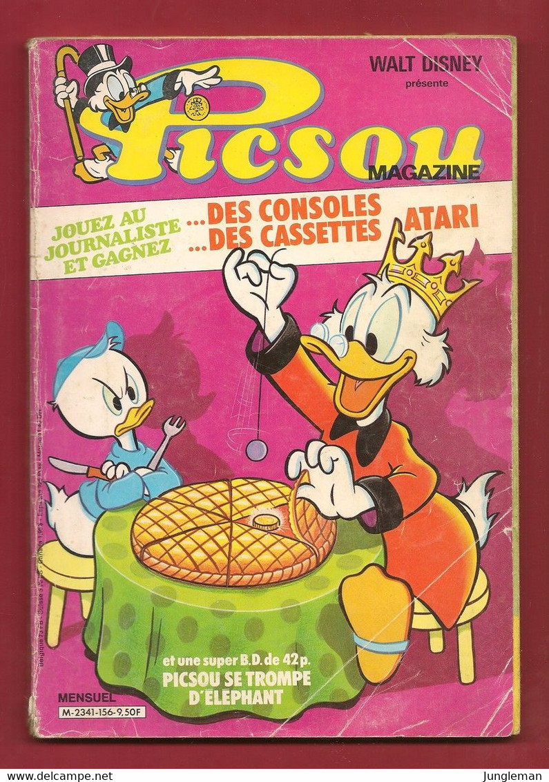 Picsou Magazine N° 156 - Edition Edi-Monde - Février 1985 - BE - Picsou Magazine