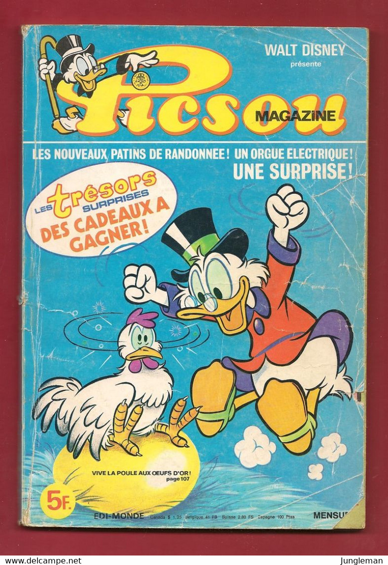 Picsou Magazine N° 87 - Edition Edi-Monde - Mai 1979 - BE - Picsou Magazine