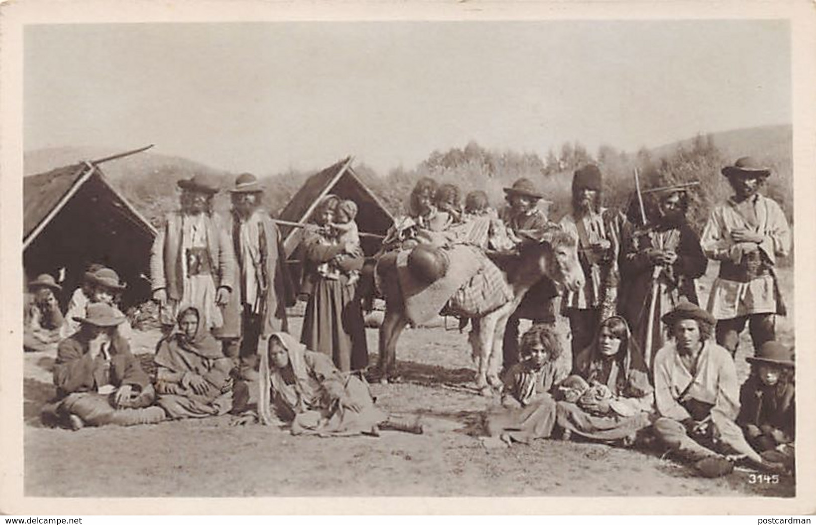 Romania - Group Of Tziganes - Gypsy Group - Ed. Maier & Stern3145 - Romania