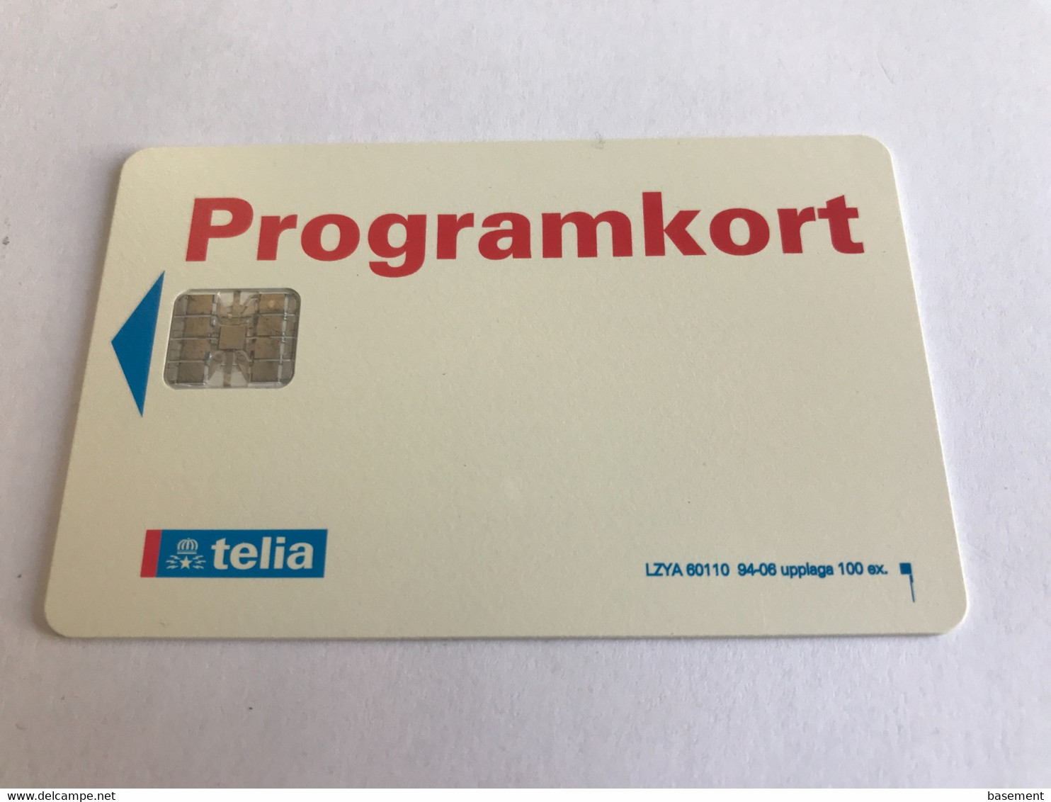 18:650 - Sweden Programkort Mint - Schweden