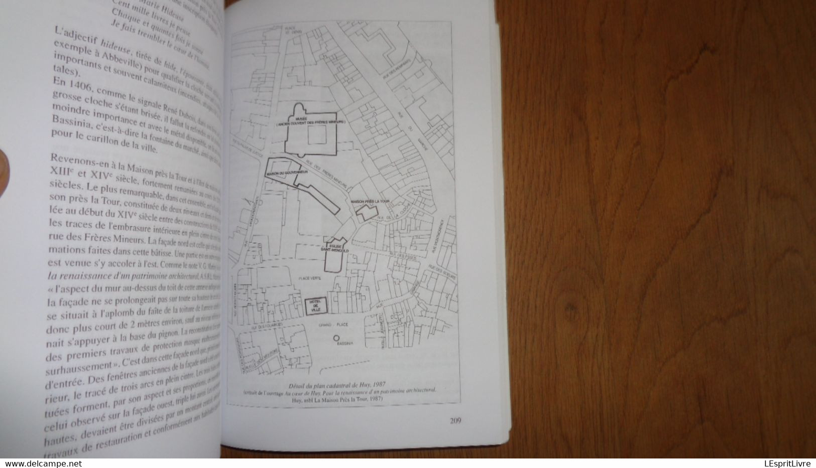 HUY Histoire d'une Ville Médiévale à Travers ses Légendes et ses Monuments Régionalisme Meuse Métiers Architecture Comté