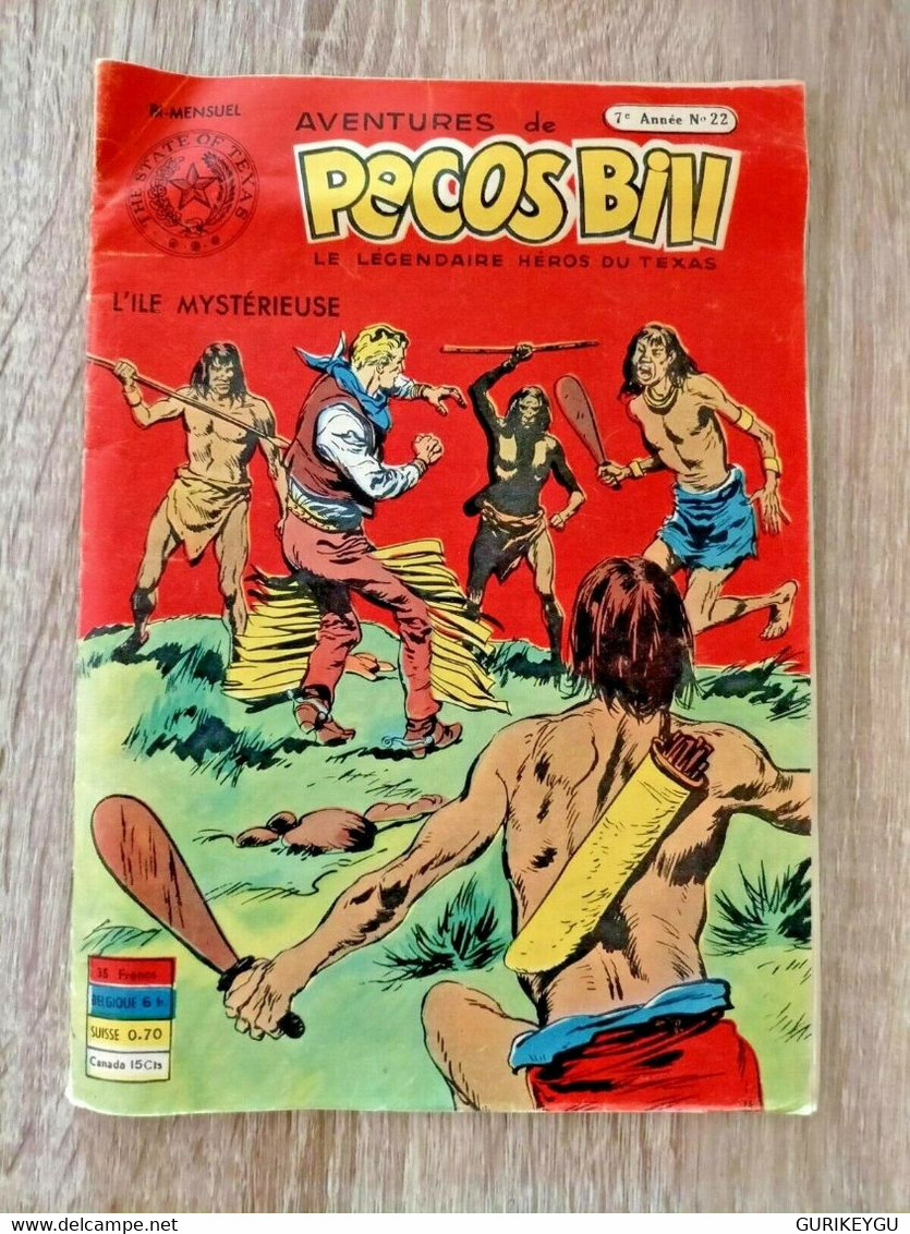 Bd PECOS BILL N° 22 De 1956 - Sylvain Et Sylvette