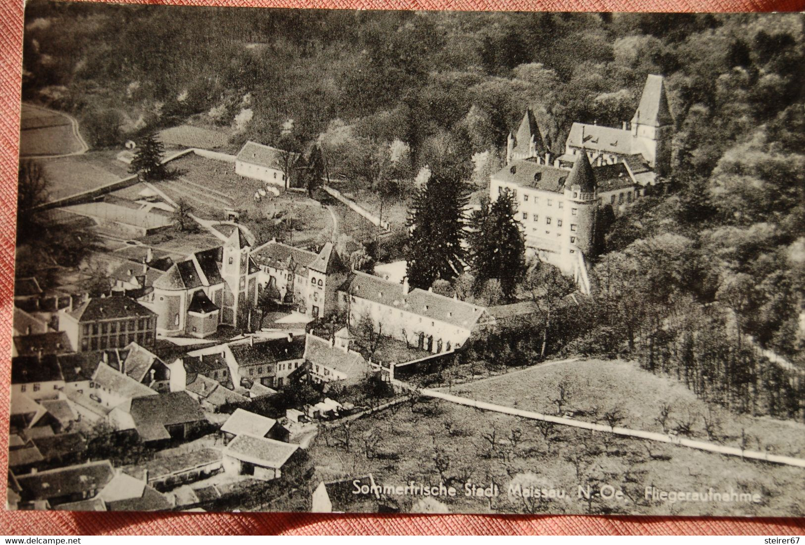 Sommerfrische Stadt Maissau, Fliegeraufnahme - Maissau