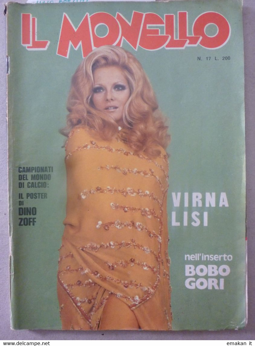 # IL MONELLO N 17 / 1974 - VIRNA LISI / CASSIUS CLAY - Premières éditions