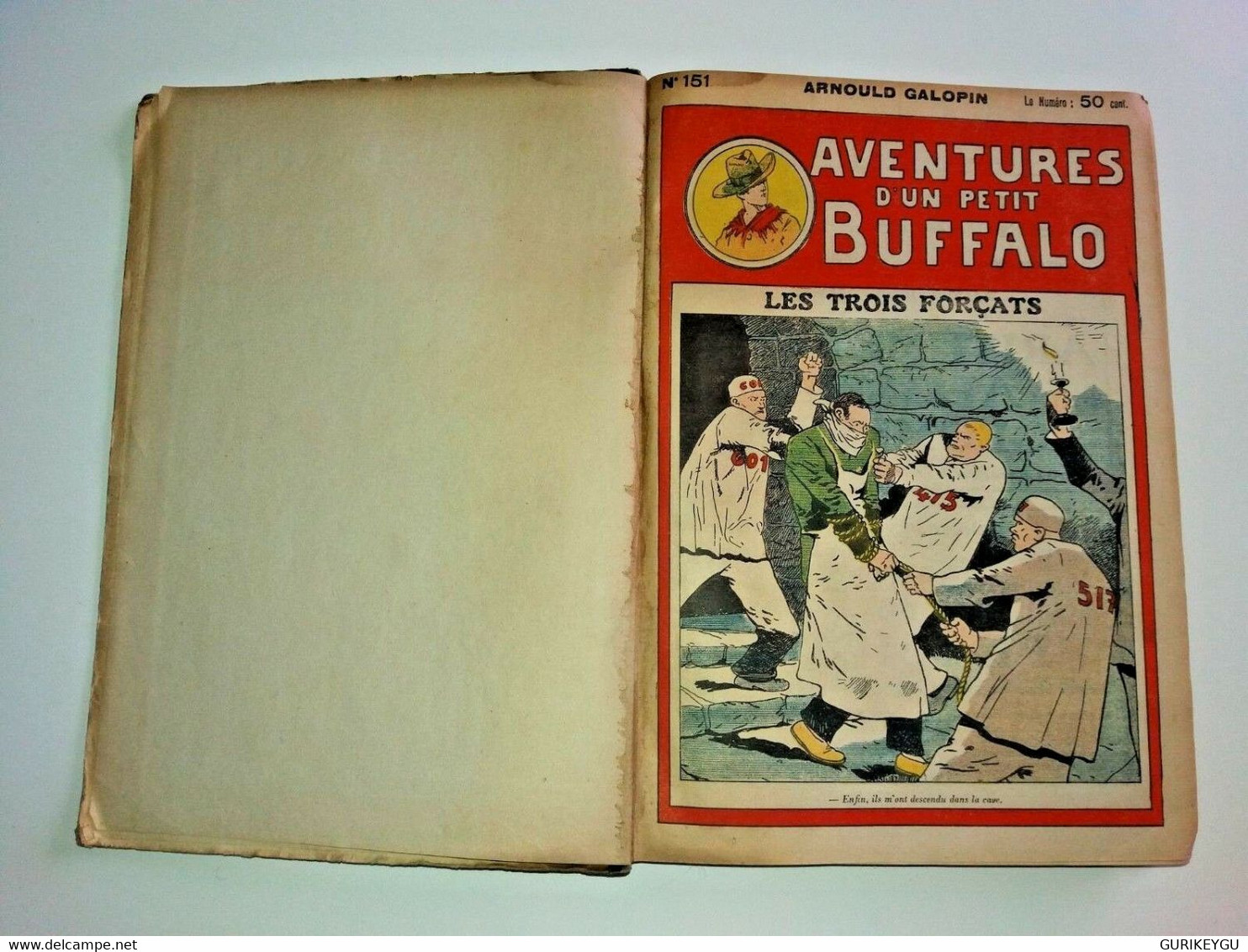 ARNOULD GALOPIN Aventures D'un Petit BUFFALO BILL ALBUM N° 7 (151 à 175) 1932 - Sylvain Et Sylvette