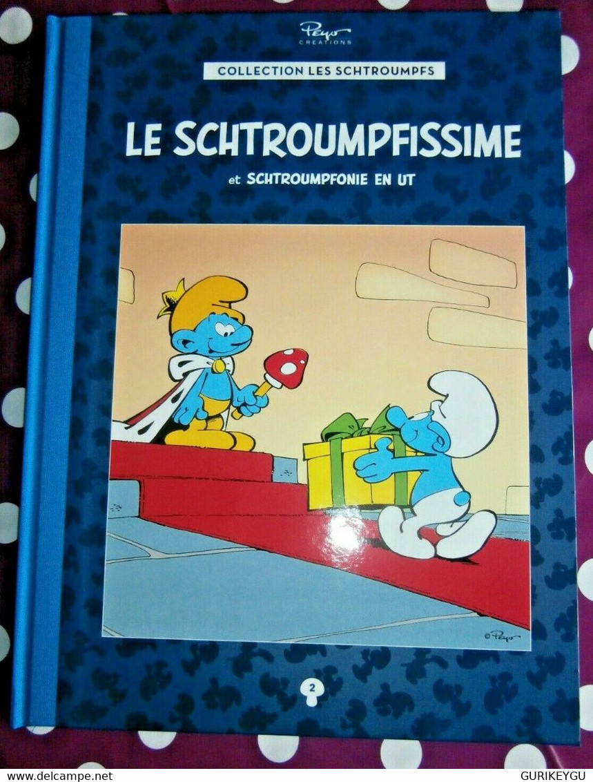 Le SCHTROUMPFISSIME PEYO Et Schtroumpfs Schtroumpfonie En UT  + Bonus 8 Pages - Schtroumpfs, Les - Los Pitufos