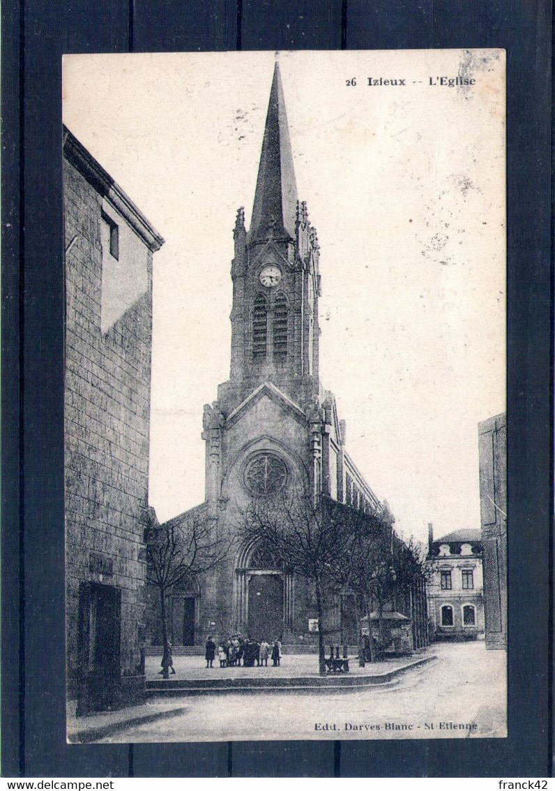 42. Izieux. L'église - Saint Chamond