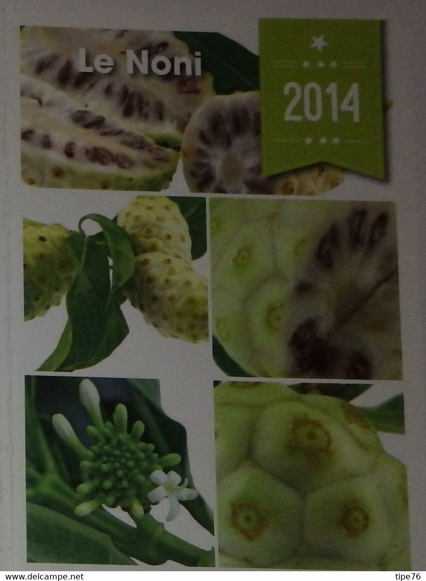 Petit Calendrier  De Poche 2014 Fruit Noni -  Pharmacie Vierzon Cher - Klein Formaat: 2001-...