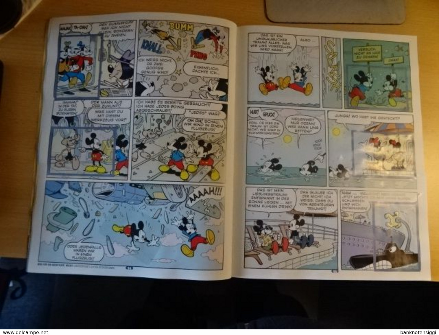 Disney "MICKY MAUS" Sicker Story Komplettes Album 1999