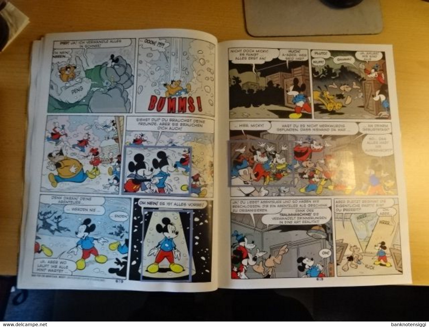 Disney "MICKY MAUS" Sicker Story Komplettes Album 1999