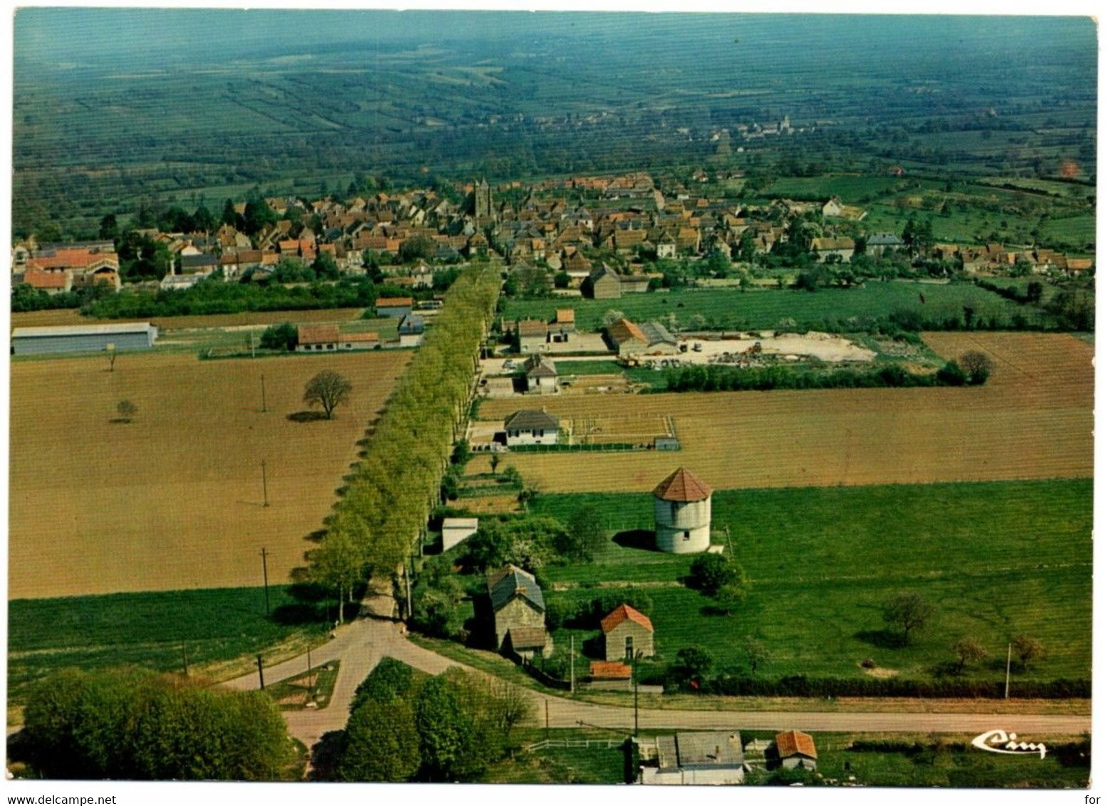 Nièvre : TANNAY : Vue Aérienne - Générale " La Fringale " : Grand Format - Tannay