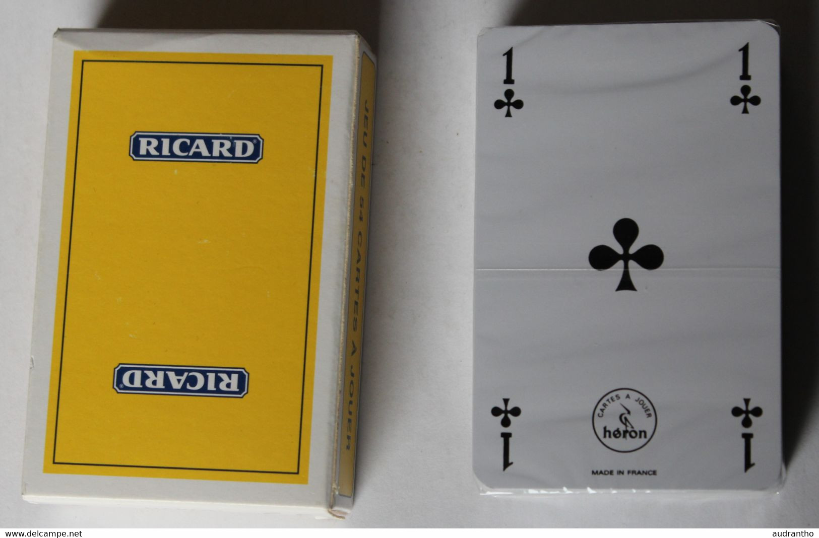Neuf Jeu De 54 Cartes à Jouer Publicitaire RICARD Héron - 54 Cards