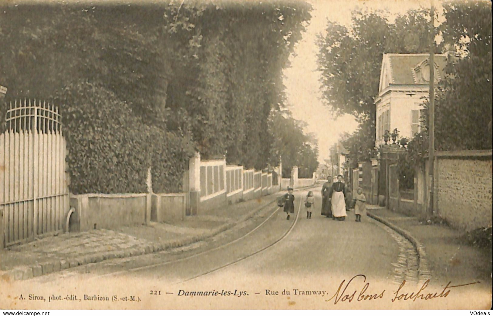 037 026 - CPA - France (77) Seine Et Marne - Dammarie-les-Lys - Rue Du Tramway - Dammarie Les Lys