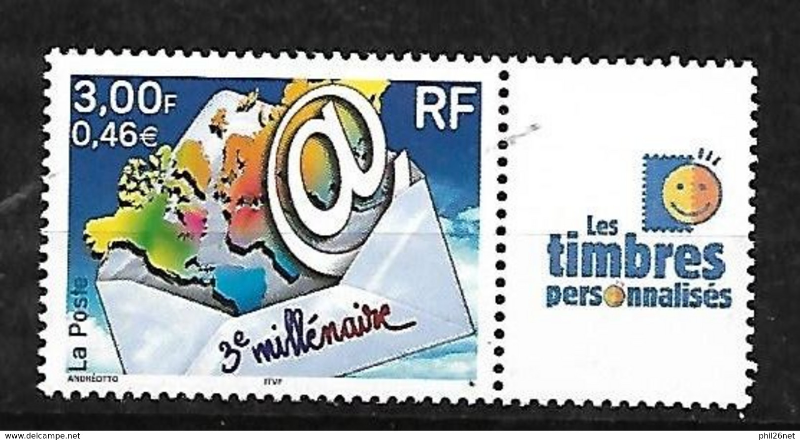 France    Timbres Personnalisés  N° 3365B        Neuf  * * TB MNH VF    Voir Scan - Nuovi