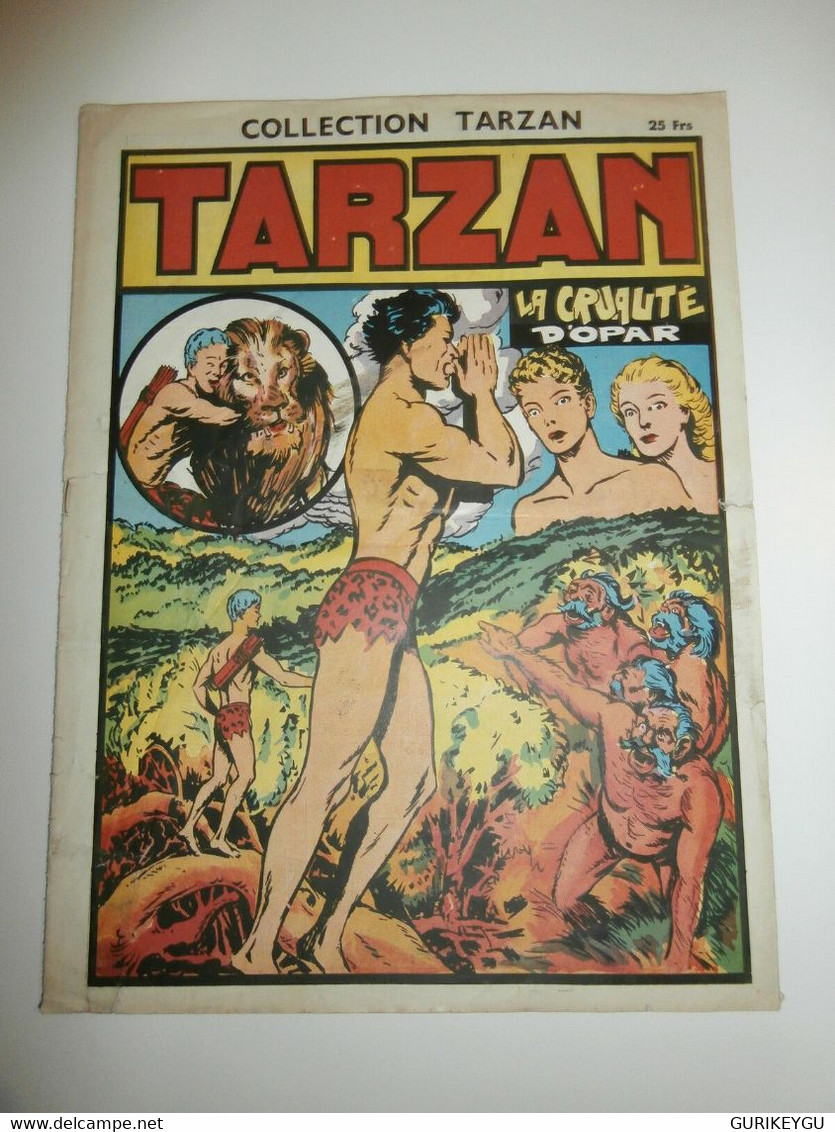 Collection TARZAN N° 28 La Cruauté D'opar 1947 éditions Mondiales - Tarzan