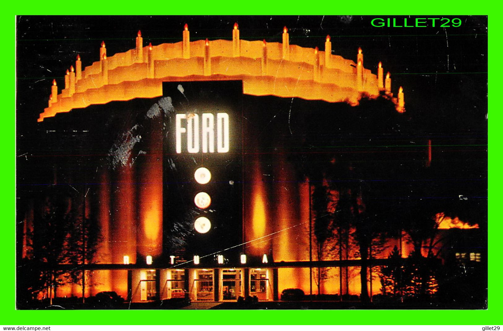 DEARBORN, MI - THE FORD ROTUNDA - ANIMATED 1959 - - Dearborn