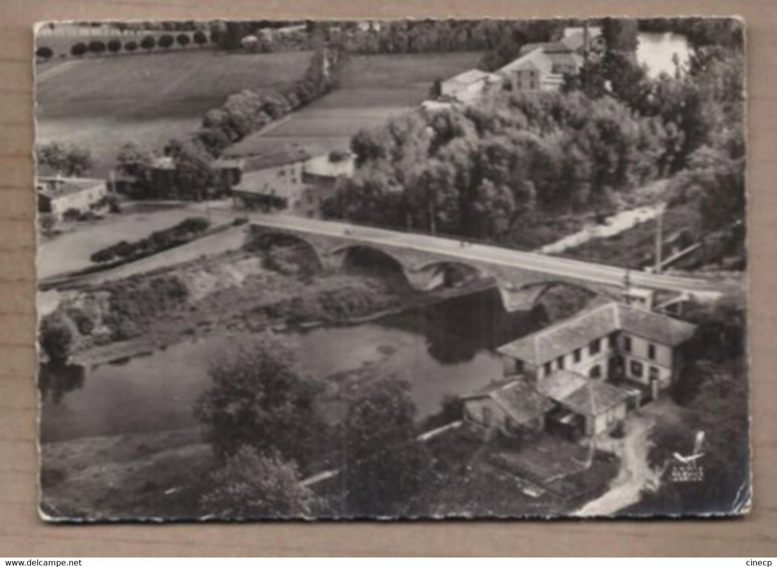 CPSM 81 - LABRUGUIERES - Labruguières - Le Pont Sur Le Thôré - TB PLAN EDIFICE Sur Cours D'eau + Partie Du Village - Labruguière