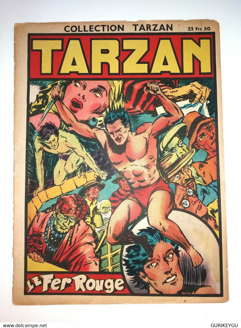 Bd Collection TARZAN  N° 21  Editions Mondiales 1947 - Tarzan