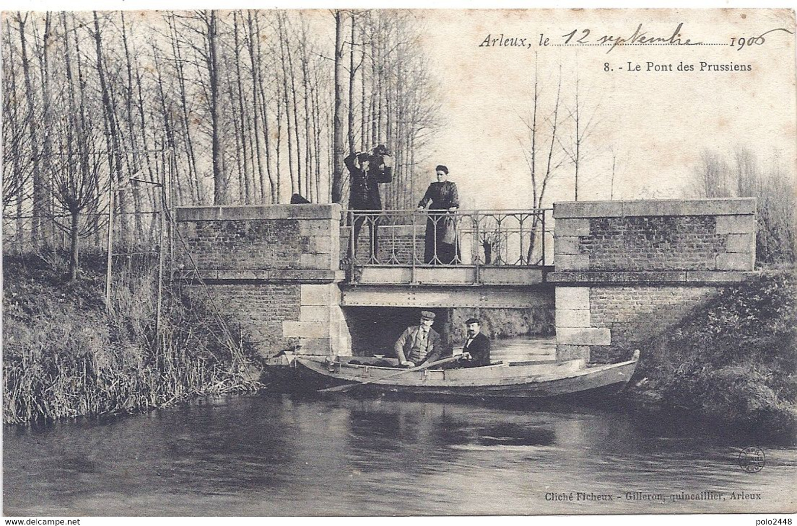 CPA  - Arleux - Le Pont Des Prussiens - Arleux