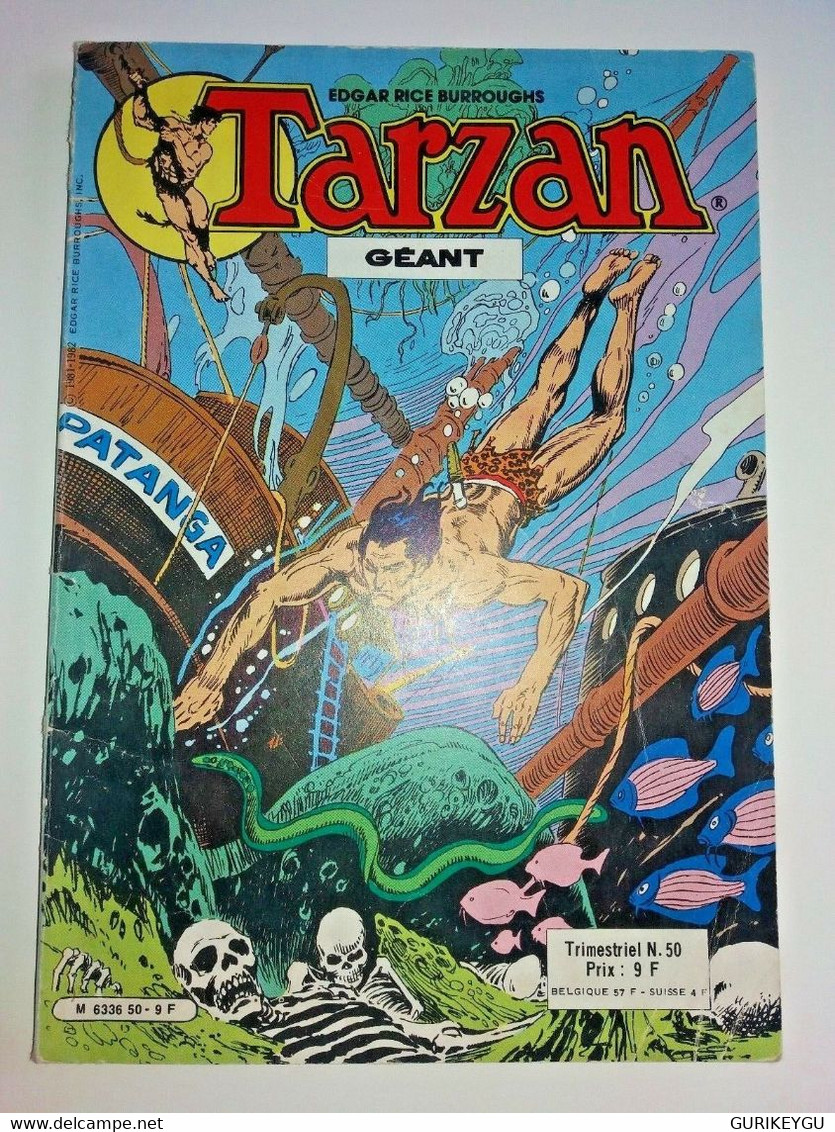 Tarzan Geant N° 30 La Corne D'argent 1981-1982 Edgar Rice Burroughs SAGEDITION - Tarzan