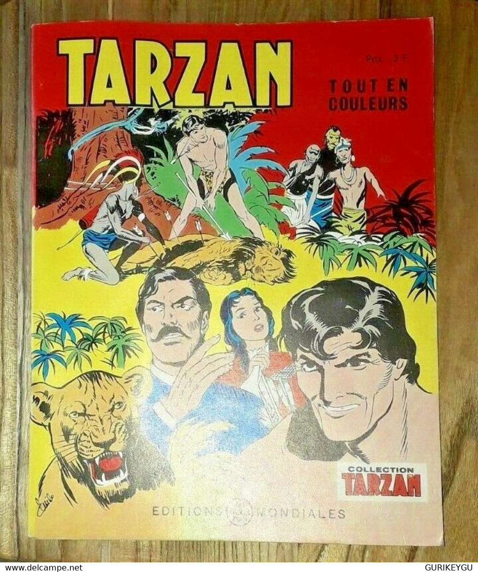 TARZAN N° 73  Collection Editions Mondiales 1975 - Tarzan