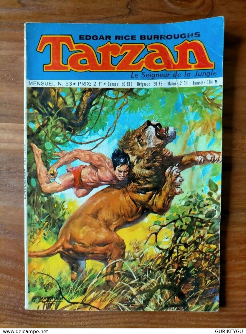 TARZAN N° 53 Sagedition 1972 KORAK Bugs Bunny Et Ses Amis - Tarzan