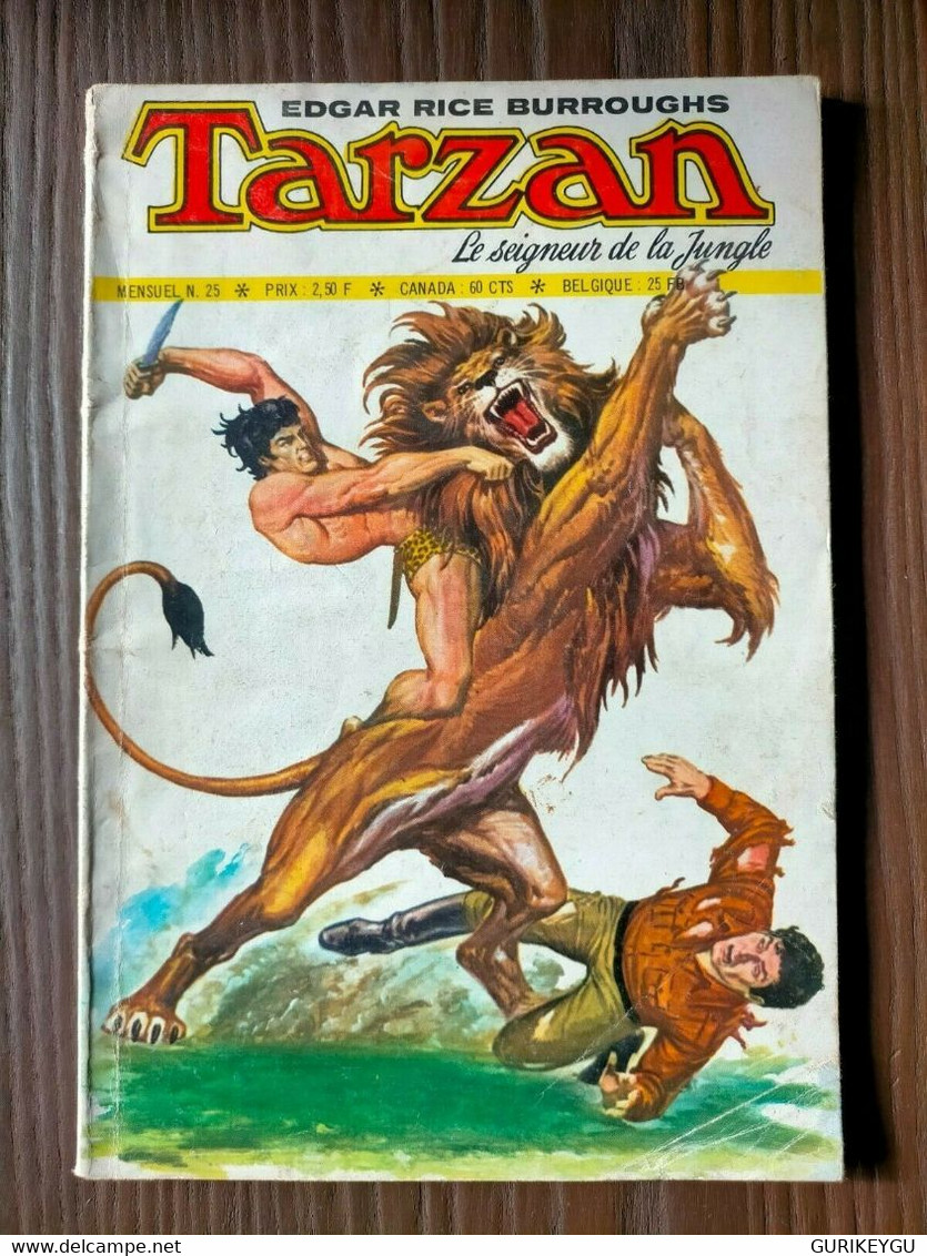 TARZAN N° 25 Un Roi Est Mort Dans La Foret - Sagédition 1974 - Tarzan