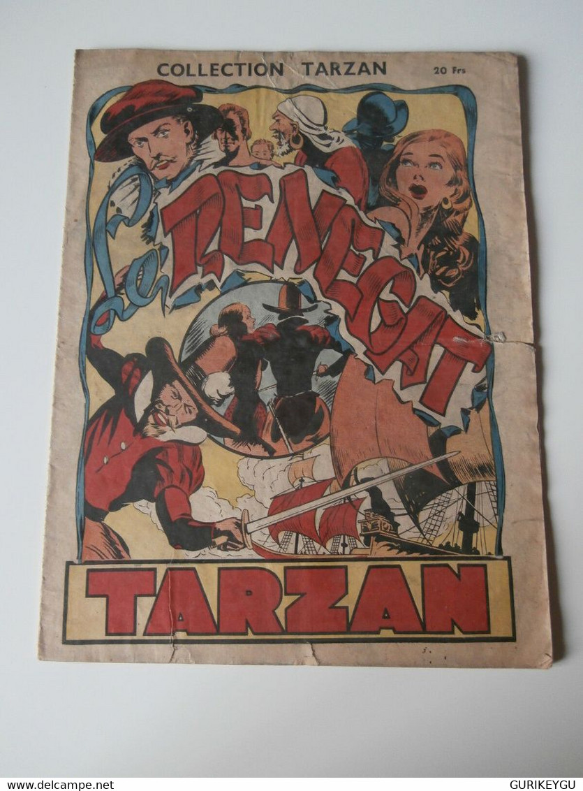 Collection TARZAN N° 9 Renegat  éditions Mondiales 1946 - Tarzan