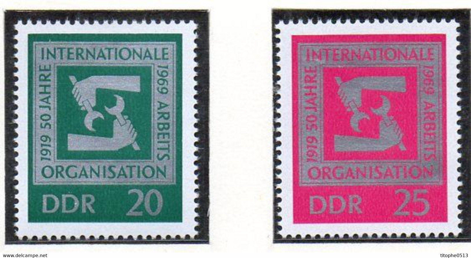 RDA. N°1210-1 De 1969. OIT. - IAO