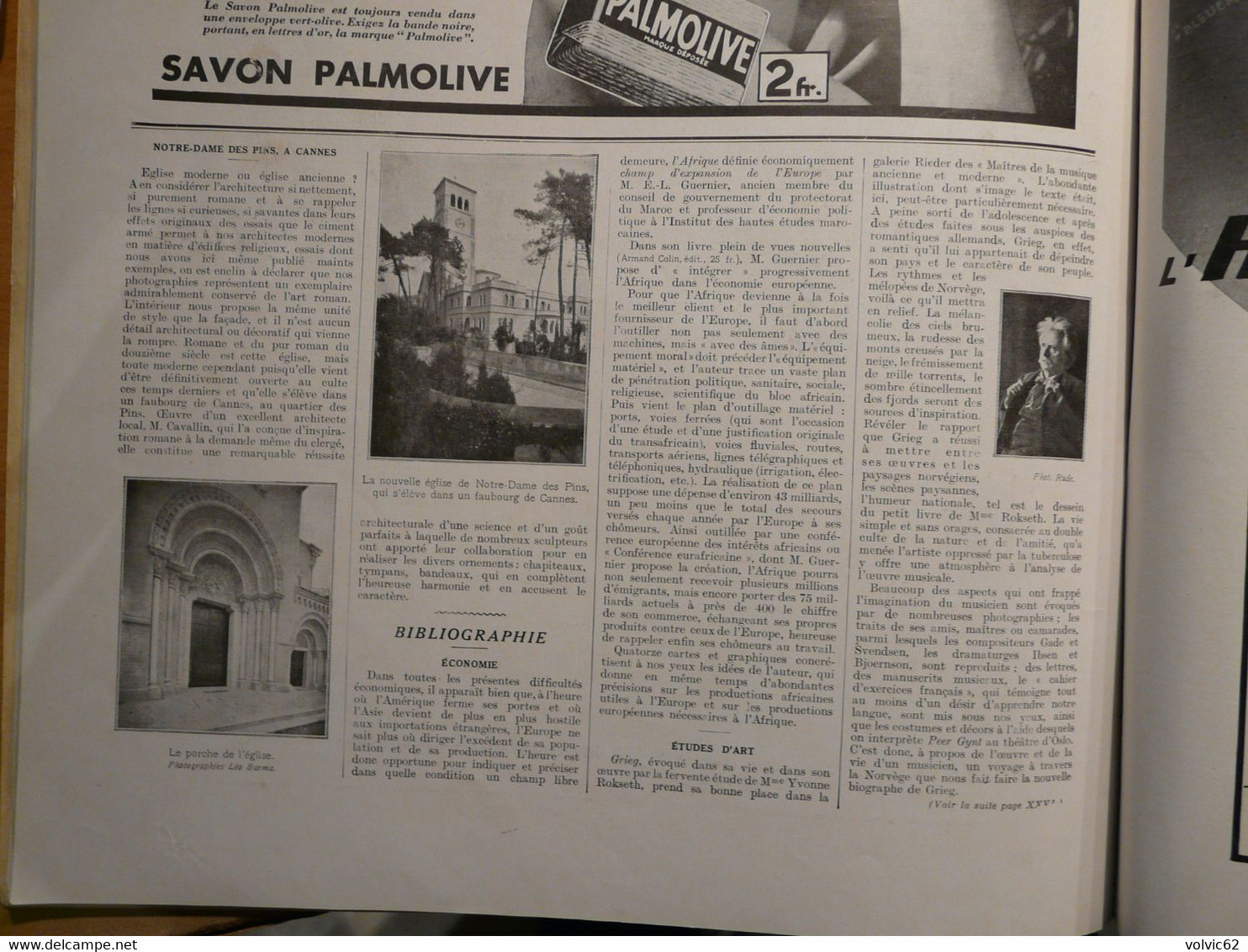 Illustration 4705 1933 bourget venise monaco comtesse noailles marseille mossamédès zambèze paul raynal murols