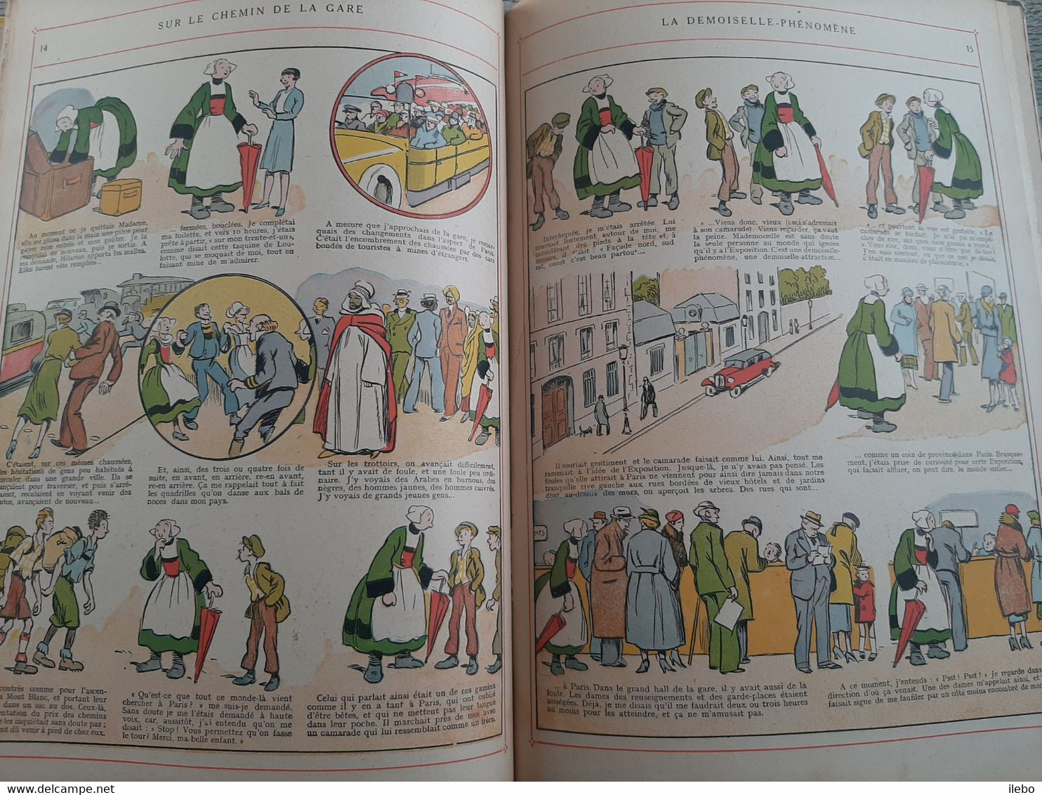 les mésaventures de bécassine texte de caumery dessins de pinchon 1950