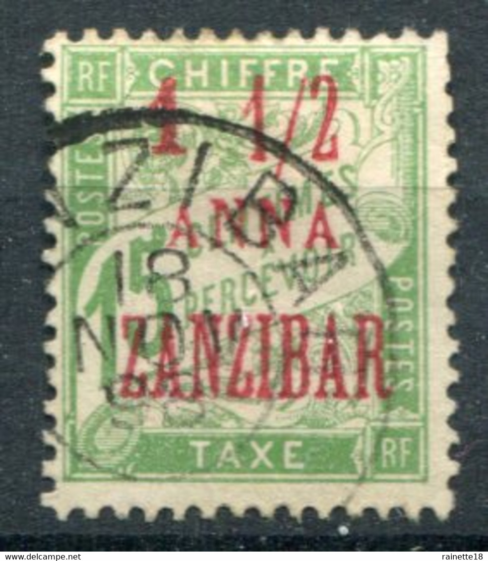 Zanzibar    Taxe  N°  3  Oblitéré - Usati