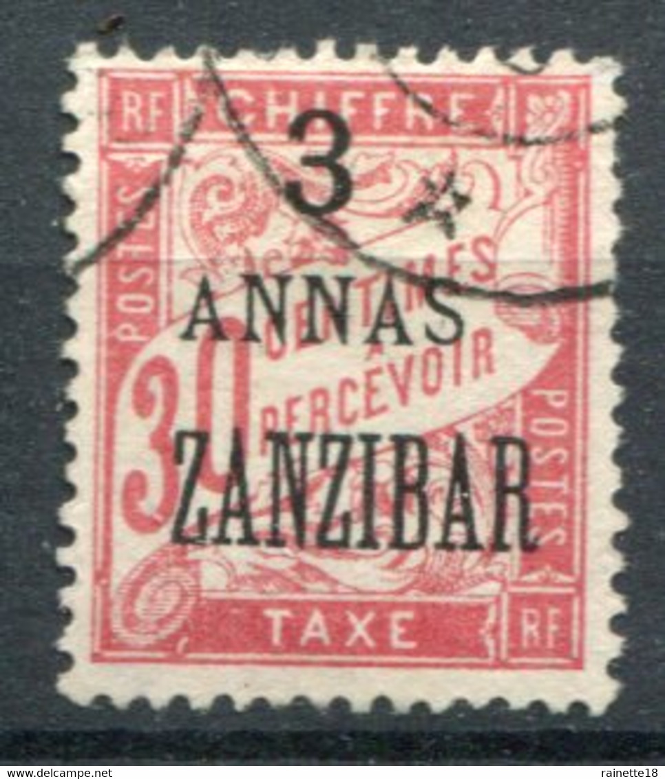 Zanzibar    Taxe  N°  4  Oblitéré - Oblitérés