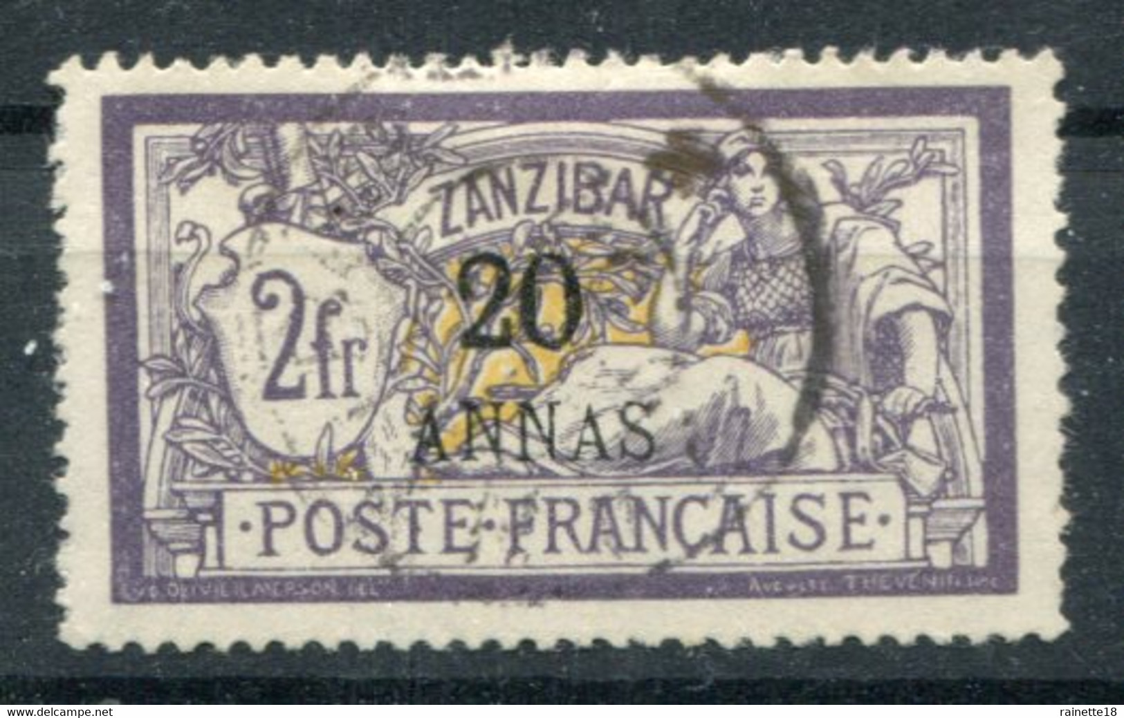 Zanzibar      N°  56 Oblitéré - Usati