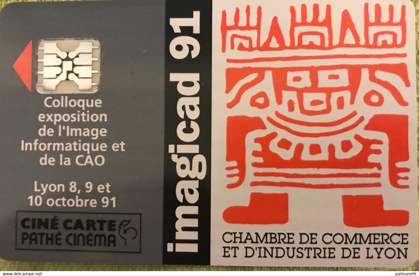 FRANCE  -  Cinécartes Pathé  - Imagicad 91  -  SC5 AB - Kinokarten