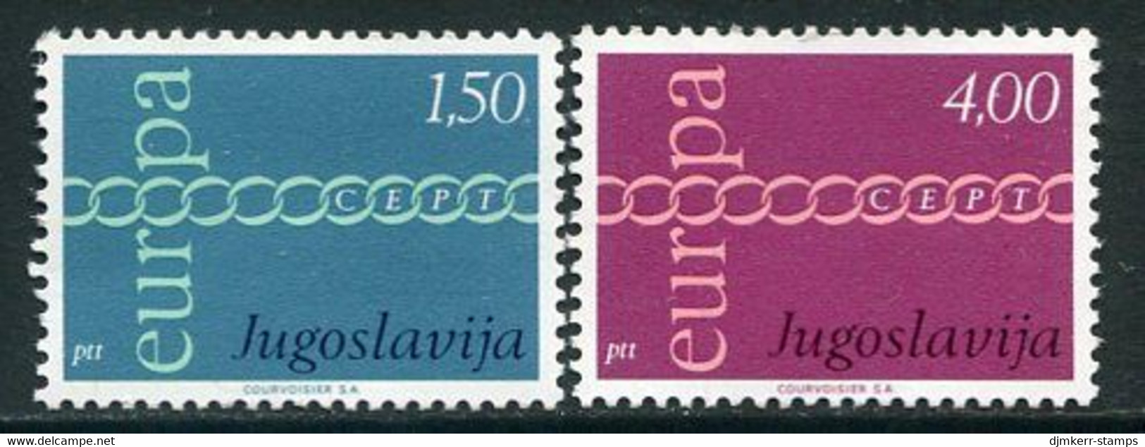 YUGOSLAVIA 1971 Europa MNH / **. Michel 1416-17 - Unused Stamps