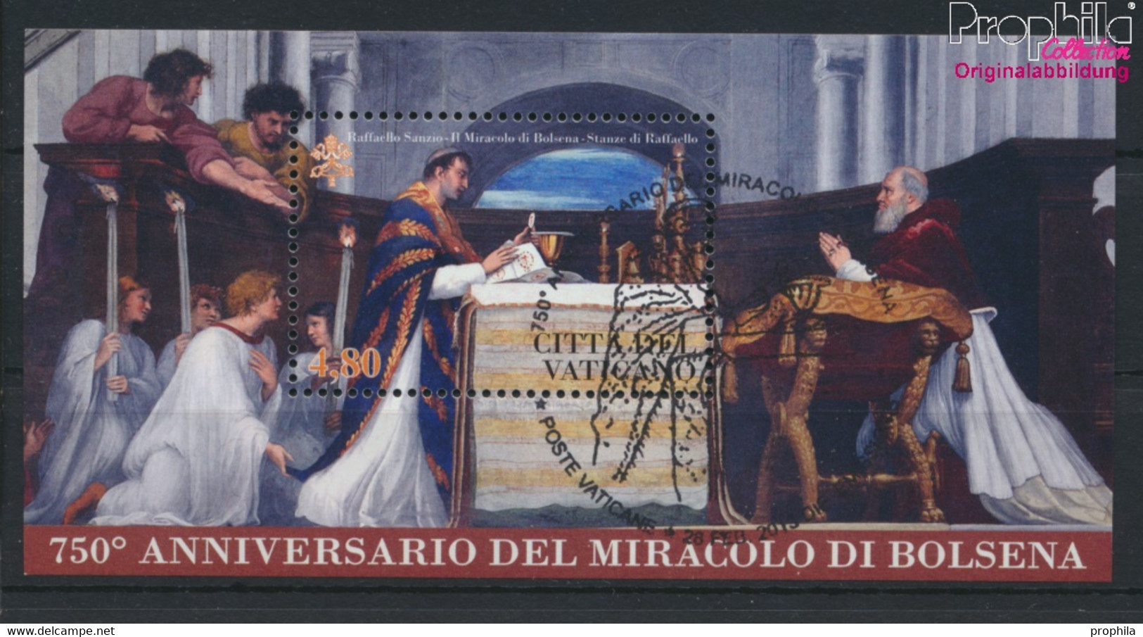 Vatikanstadt Block40 (kompl.Ausg.) Gestempelt 2013 Bolsena (9670969 - Used Stamps