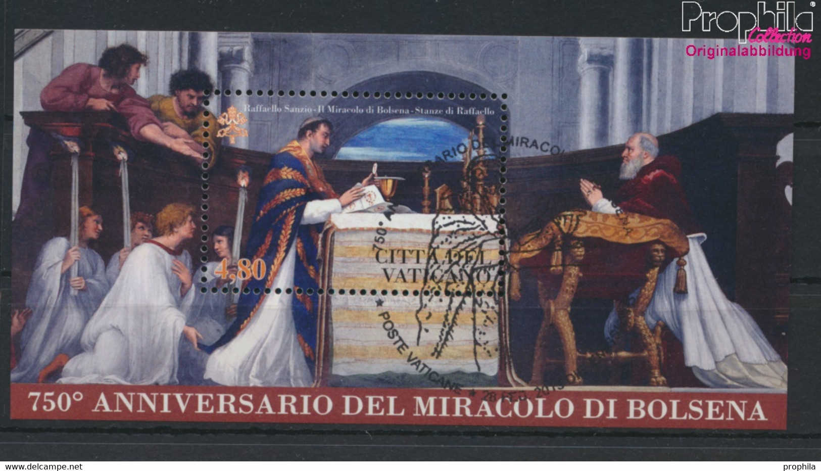 Vatikanstadt Block40 (kompl.Ausg.) Gestempelt 2013 Bolsena (9670971 - Used Stamps