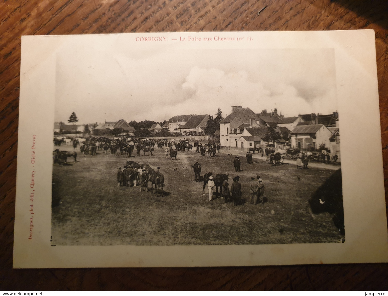 Corbigny - La Foire Aux Chevaux (n°1) (édition Desvignes, Clamecy) - Corbigny