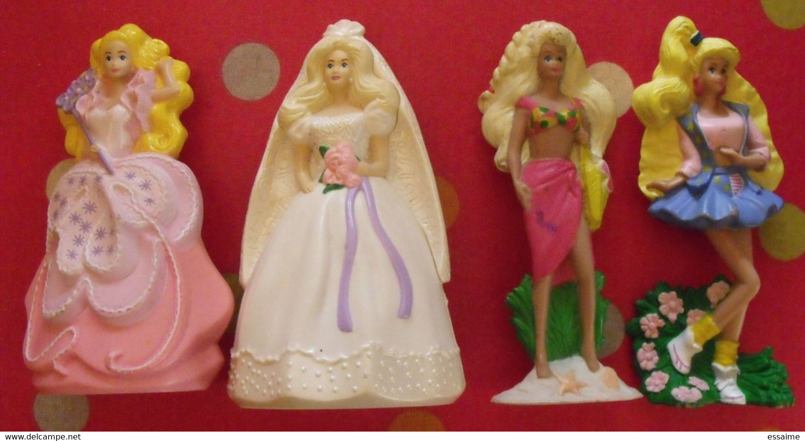 Barbie McDonald's. Lot De 4 De 1991. Jouet Happy Meal - McDonald's