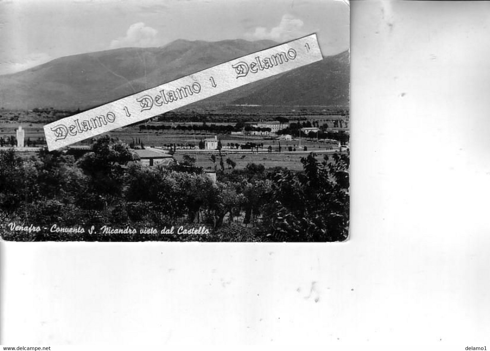 Molise --- Isernia E Prov. -- VENAFRO -- Convento S. Nicandro Visto Dal Castello - Isernia